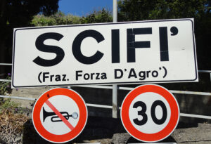 SciFi', town in Sicily, Italy, near Messina.