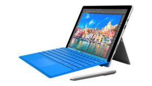 Microsoft Surface Pro 4 with pen and type cover