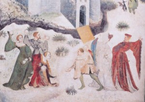 Snow Days Venceslao_Gennaio_Castello_Buonconsiglio_Trento_c1400_detail