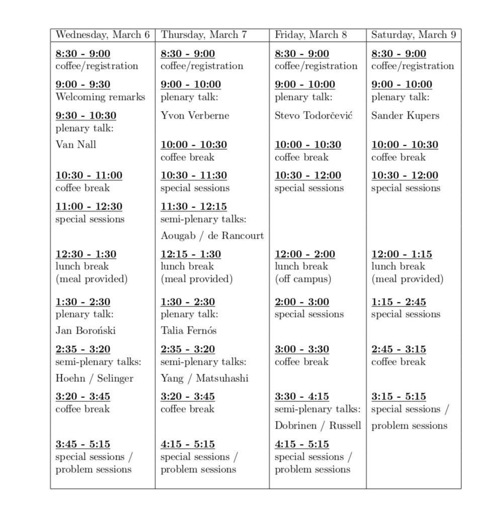 57th-spring-topology-and-dynamics-conference-full-schedule